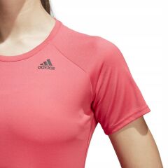 Adidas Kadın Tişörtü Spor Turuncu Cf4533 D2M Tee Lose