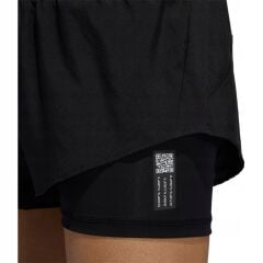 Adidas Kadın Koşu Şortu Spor Siyah Dw7822