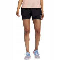 Adidas Kadın Koşu Şortu Spor Siyah Dw7822